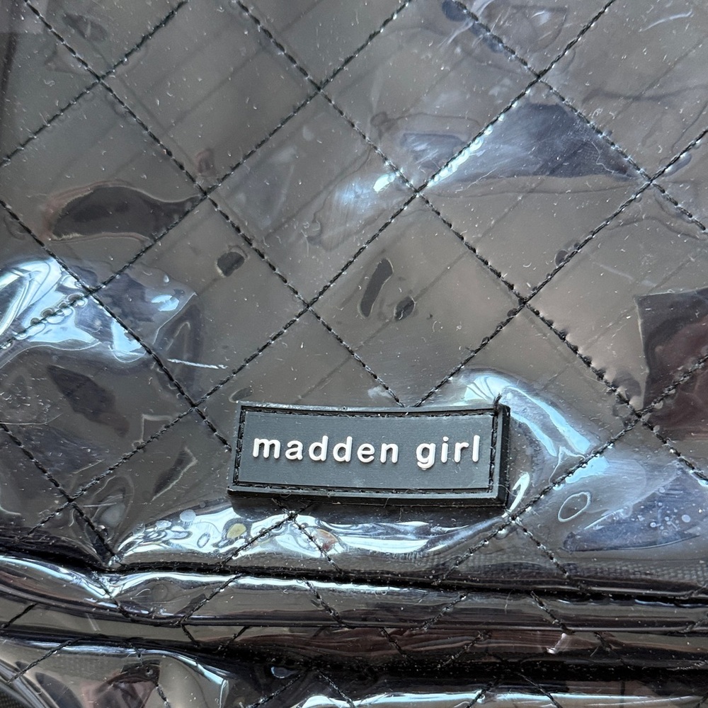 Madden Girl Clear Backpack - Picture 2 of 4